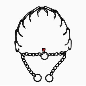 Germ Sprenger Easy On Black Stainless Steel Prong Collar 2…